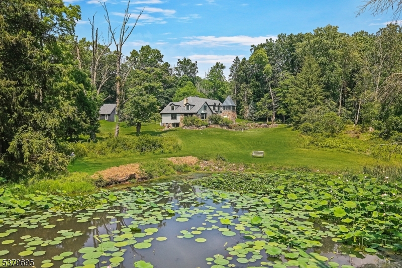 121 Stanton Mountain Road Lebanon, NJ 08833 - Photo 48 of 50 a view of a garden with an outdoor space