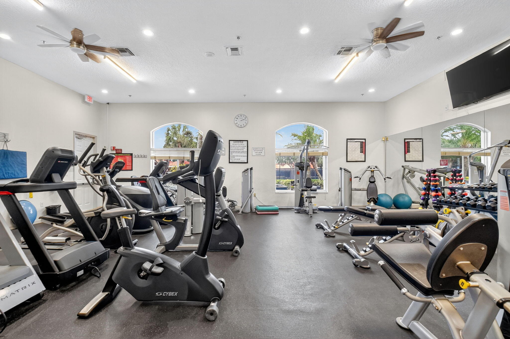 6164 Petunia Road Delray Beach, FL 33484 - Photo 54 of 62 a view of a room with gym equipment