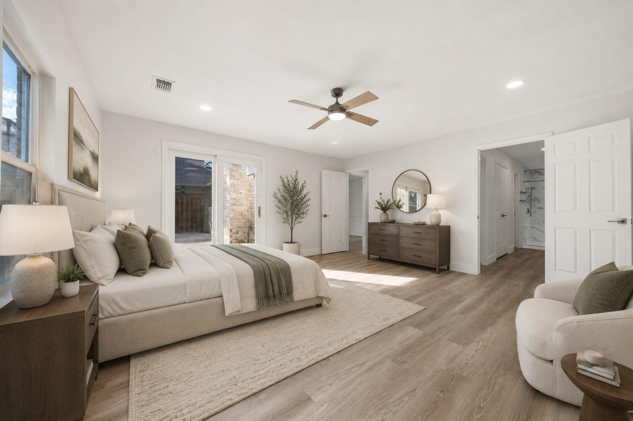 Primary Bedroom-Virtually staged