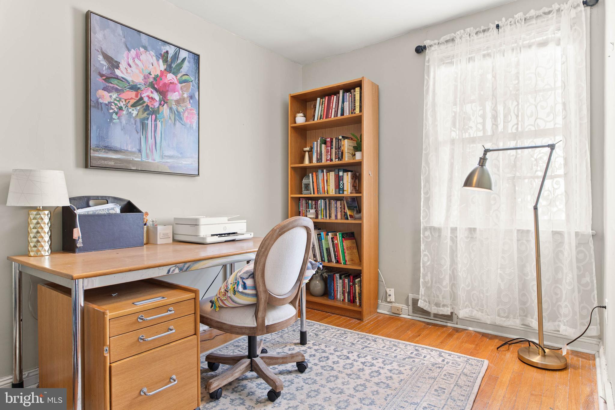 224 Wayne Avenue Springfield, PA 19064 - Photo 16 of 27 a view of a workspace with furniture and a window