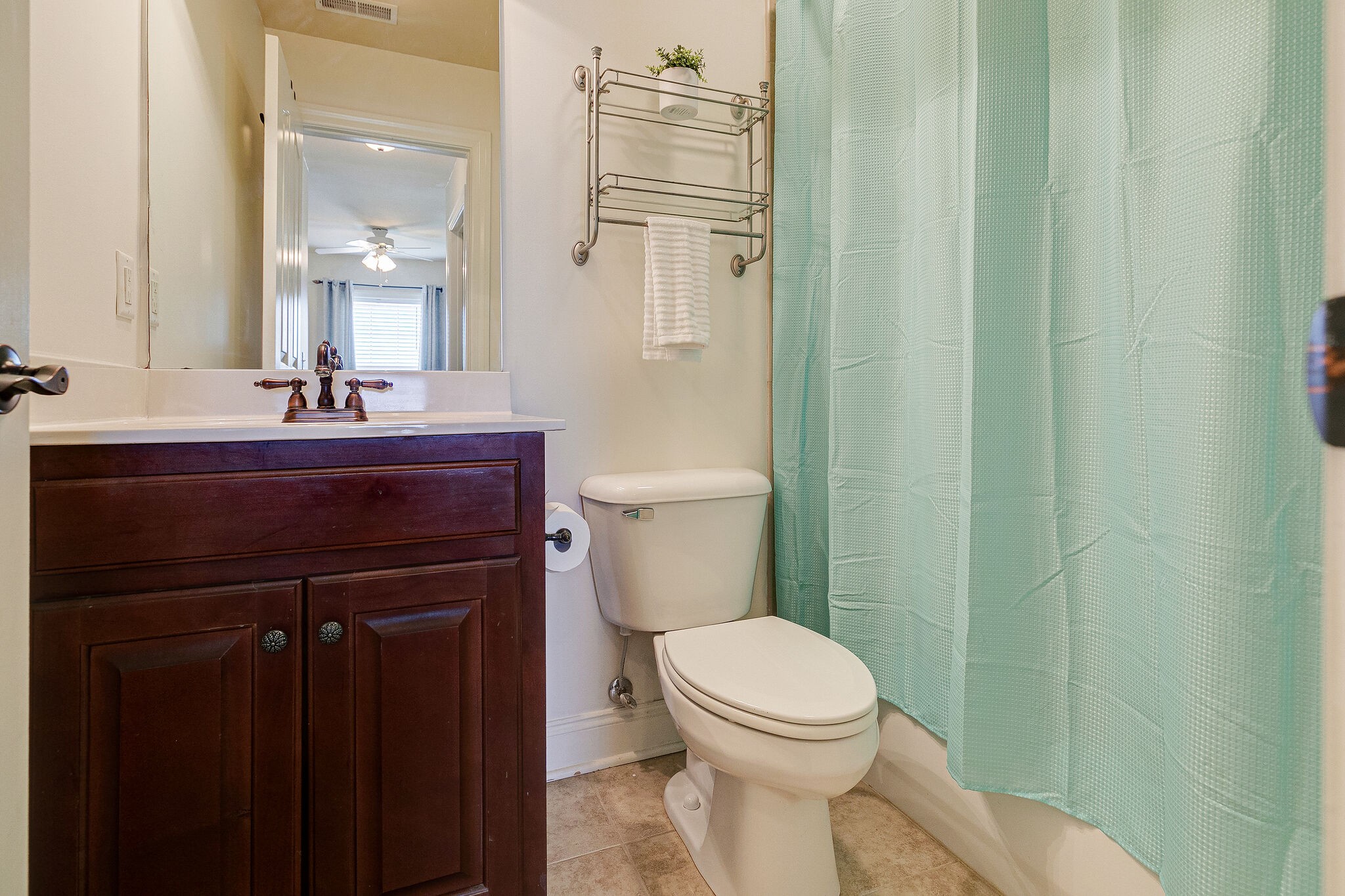 2003 Eylandt Court Spring Hill, TN 37174 - Photo 24 of 33 a bathroom with a sink a toilet and shower