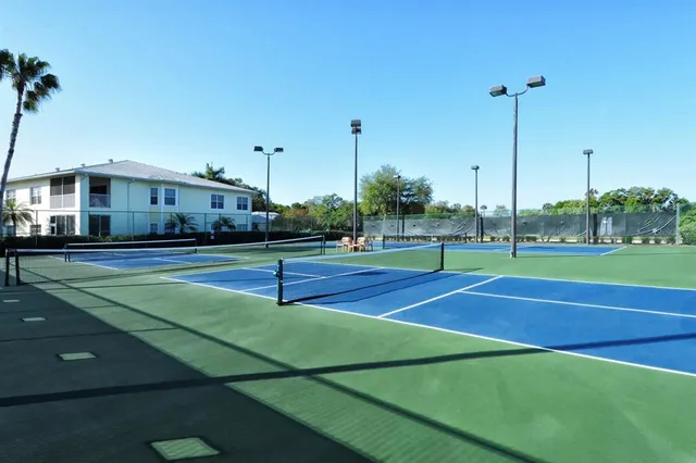 a view of a basketball court