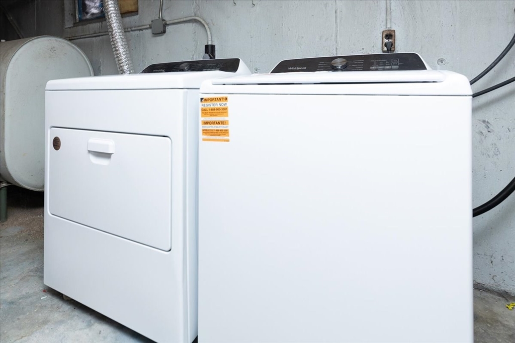 52 Albemarle Avenue, Unit 52 Lexington, MA 02420 - Photo 20 of 23 a utility room with dryer and washer