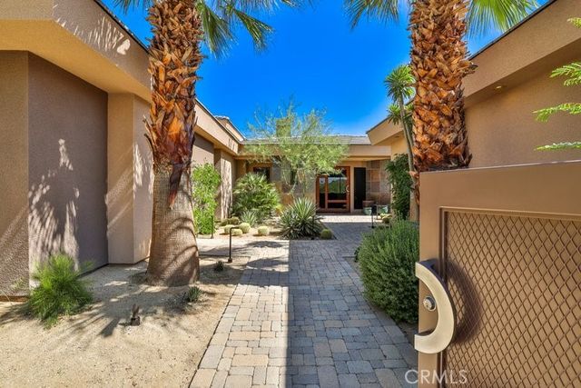 a view of a house with a patio