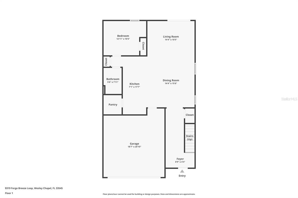 9319 Forge Breeze Loop Wesley Chapel, FL 33545 - Photo 45 of 45 a picture of a hallway with white walls