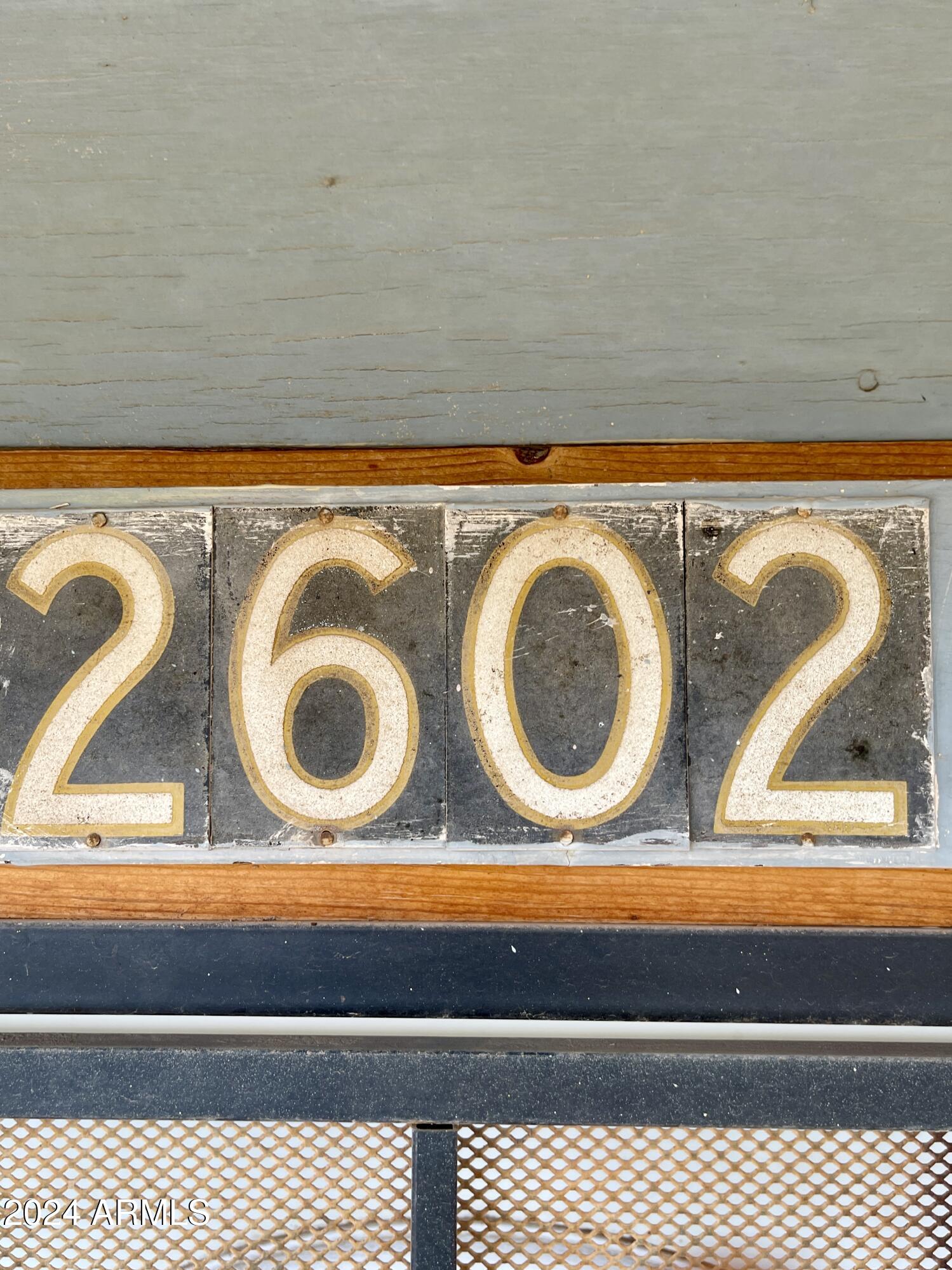 Number of the house