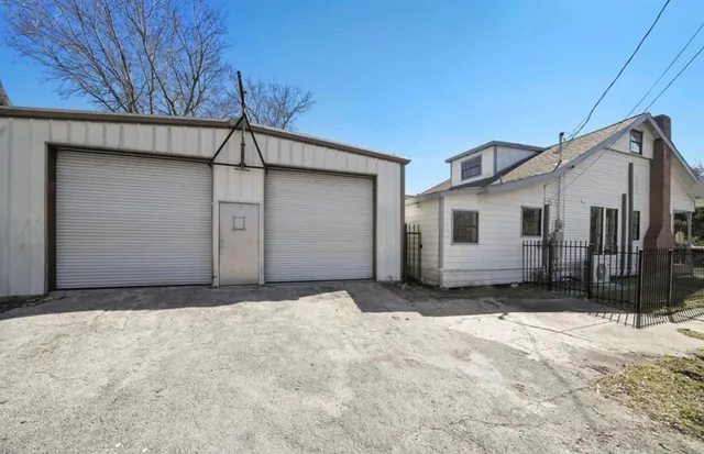 a view of a room with closet