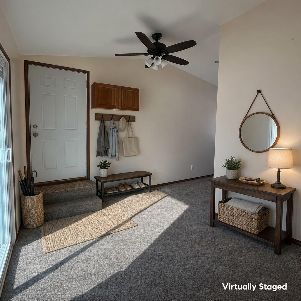 W4945 County Rd ES, Unit 126 Sugar Creek, WI 53121 - Photo 12 of 25 Foyer Staged