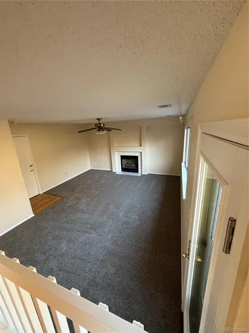 a view of a big room with closet and wooden floor