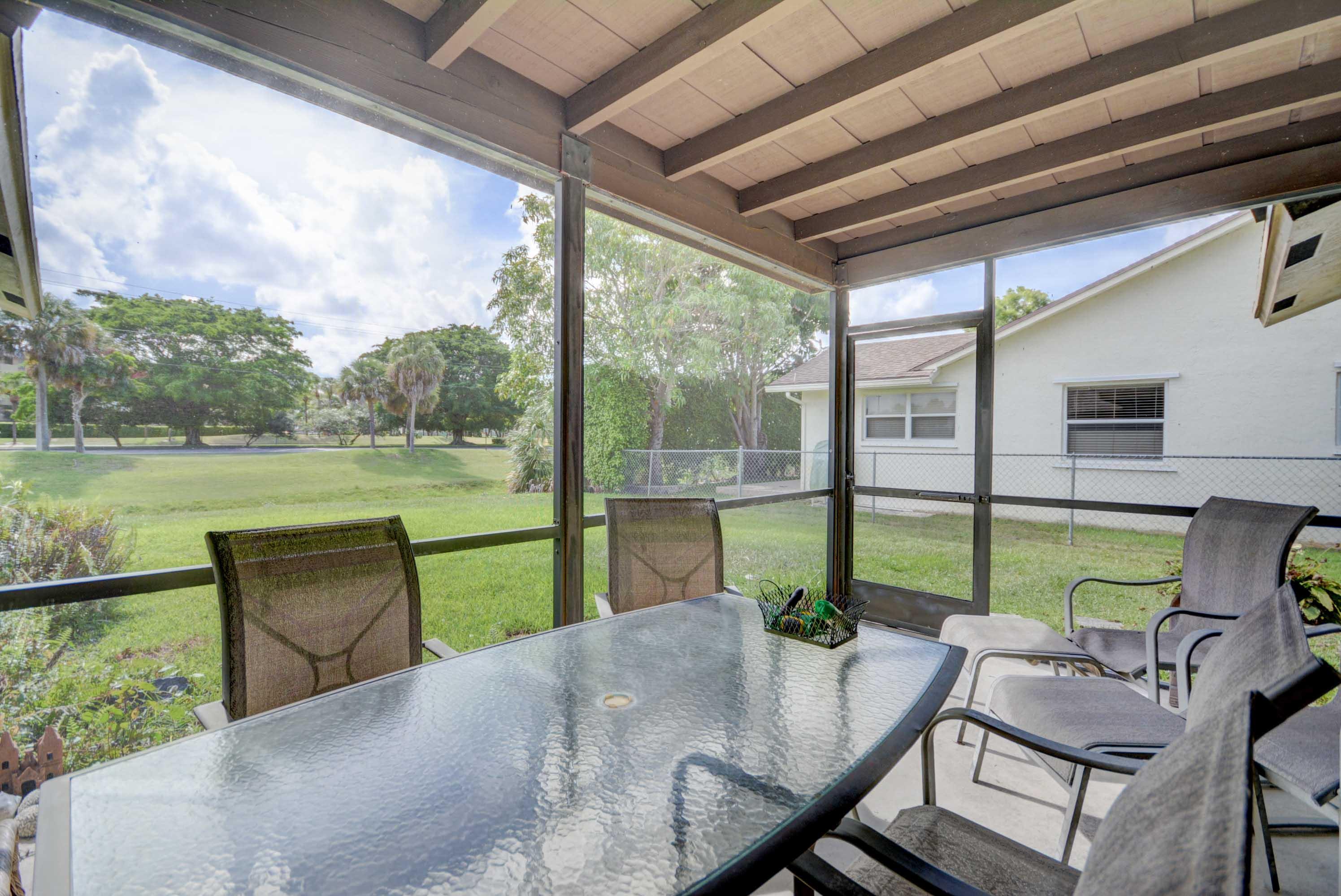 22953 Southwest 56th Avenue Boca Raton, FL 33433 - Photo 20 of 24 Screen Patio