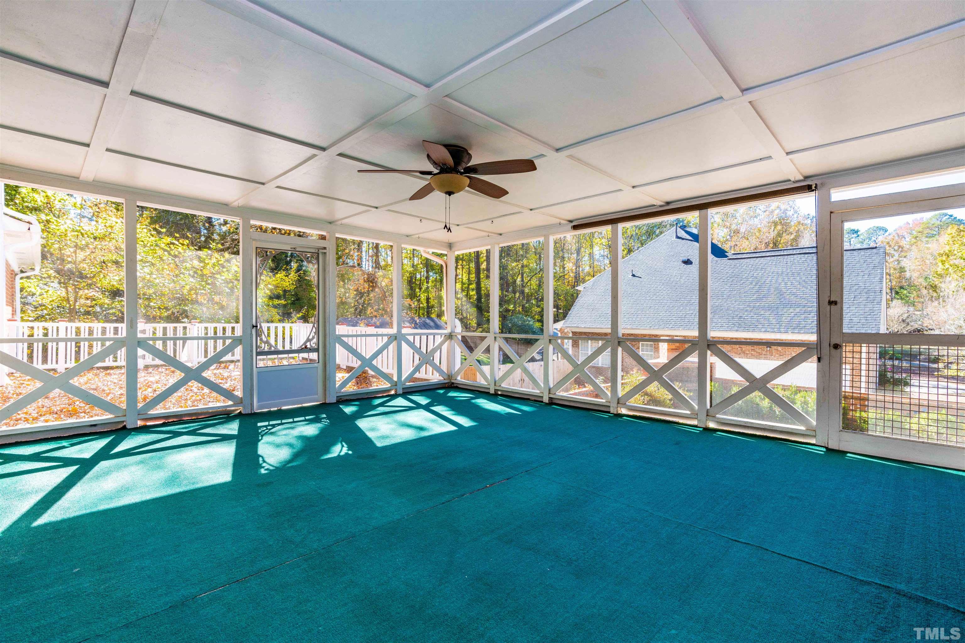 103 Marilyn Circle Cary, NC 27513 - Photo 52 of 64 a view of chairs and table in balcony