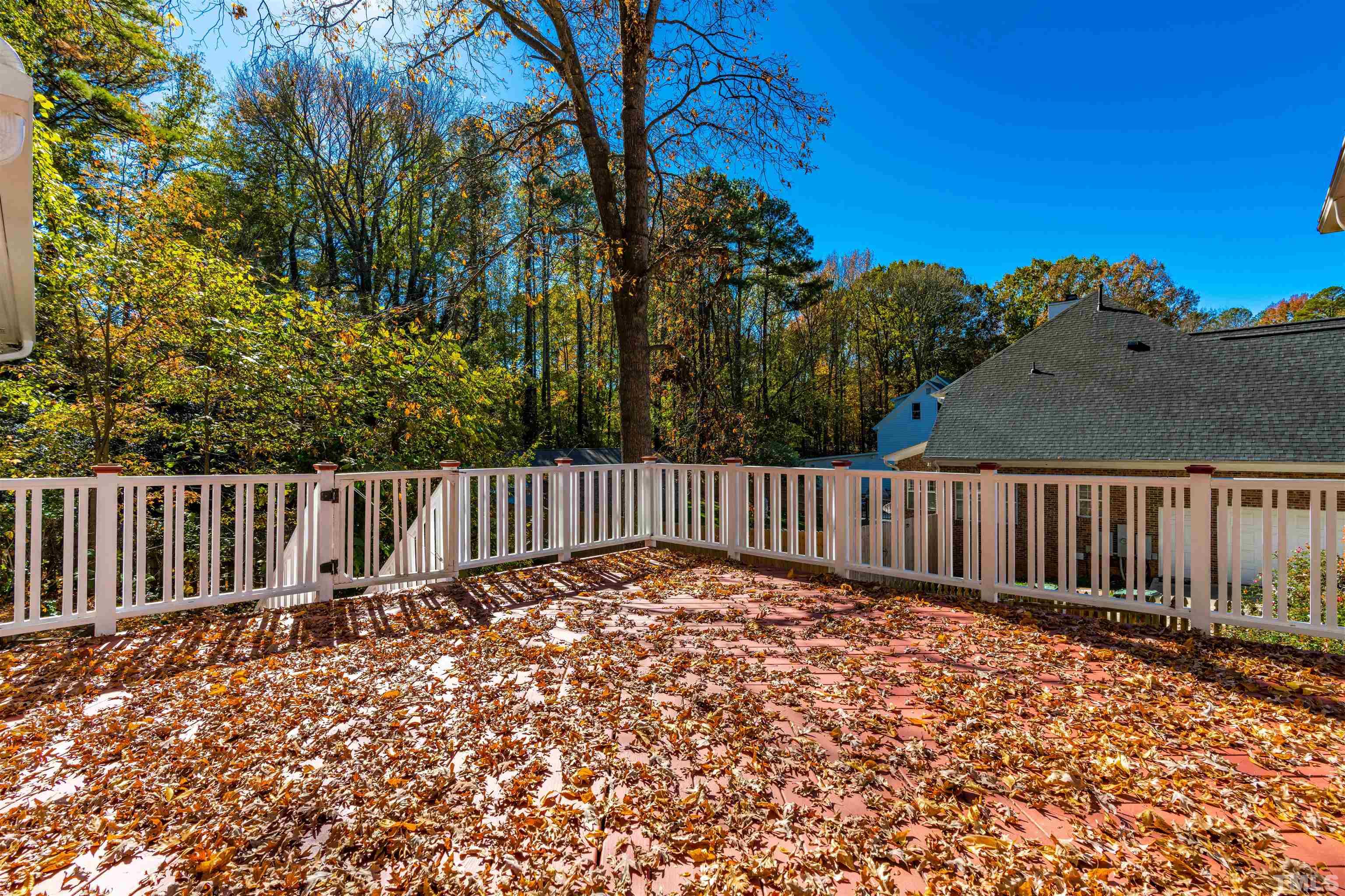 103 Marilyn Circle Cary, NC 27513 - Photo 53 of 64 a view of a wooden fence