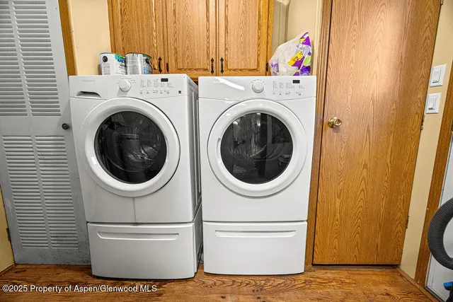 a view of a terrace with sky view