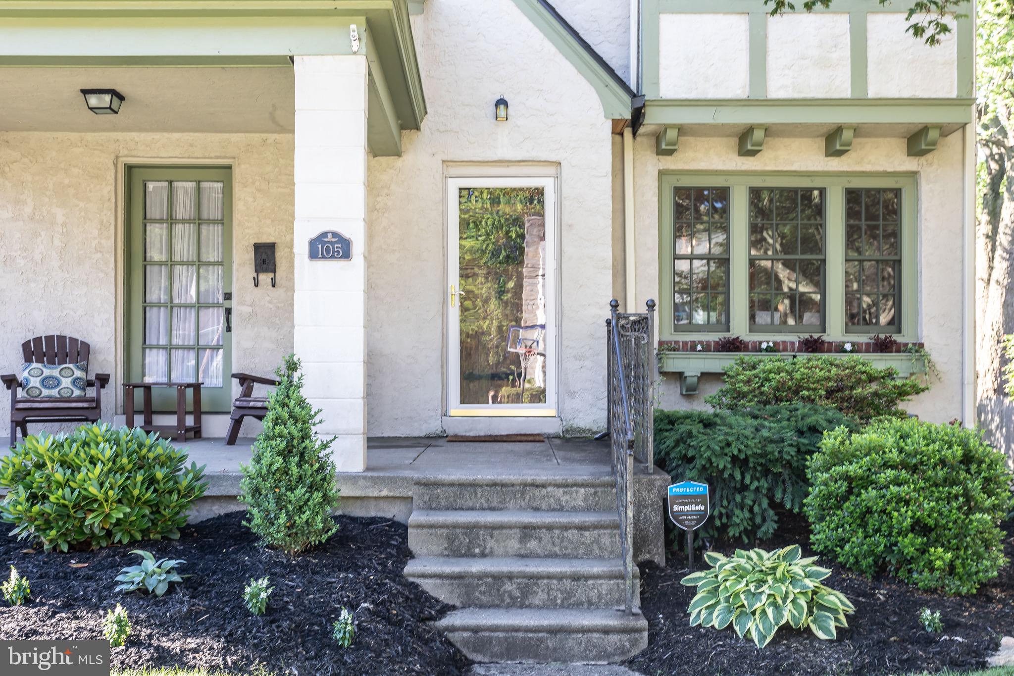 105 West Clearfield Road Havertown, PA 19083 - Photo 4 of 56 a front view of a house with a yard
