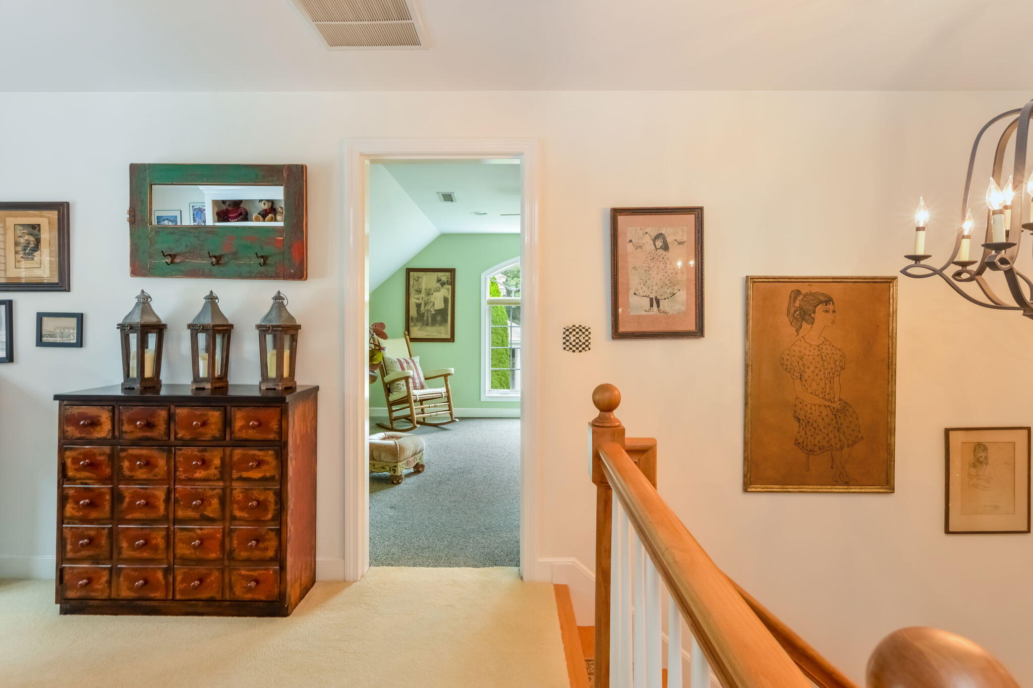 195 Cotuit Road, Unit 8 Marstons Mills, MA 02648 - Photo 30 of 46 a view of a hallway with furniture and stairs