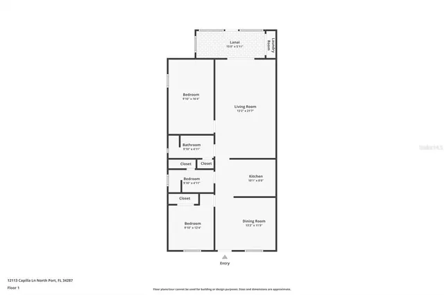 $1,650 | 12113 Capilla Lane, North Port, FL 34287