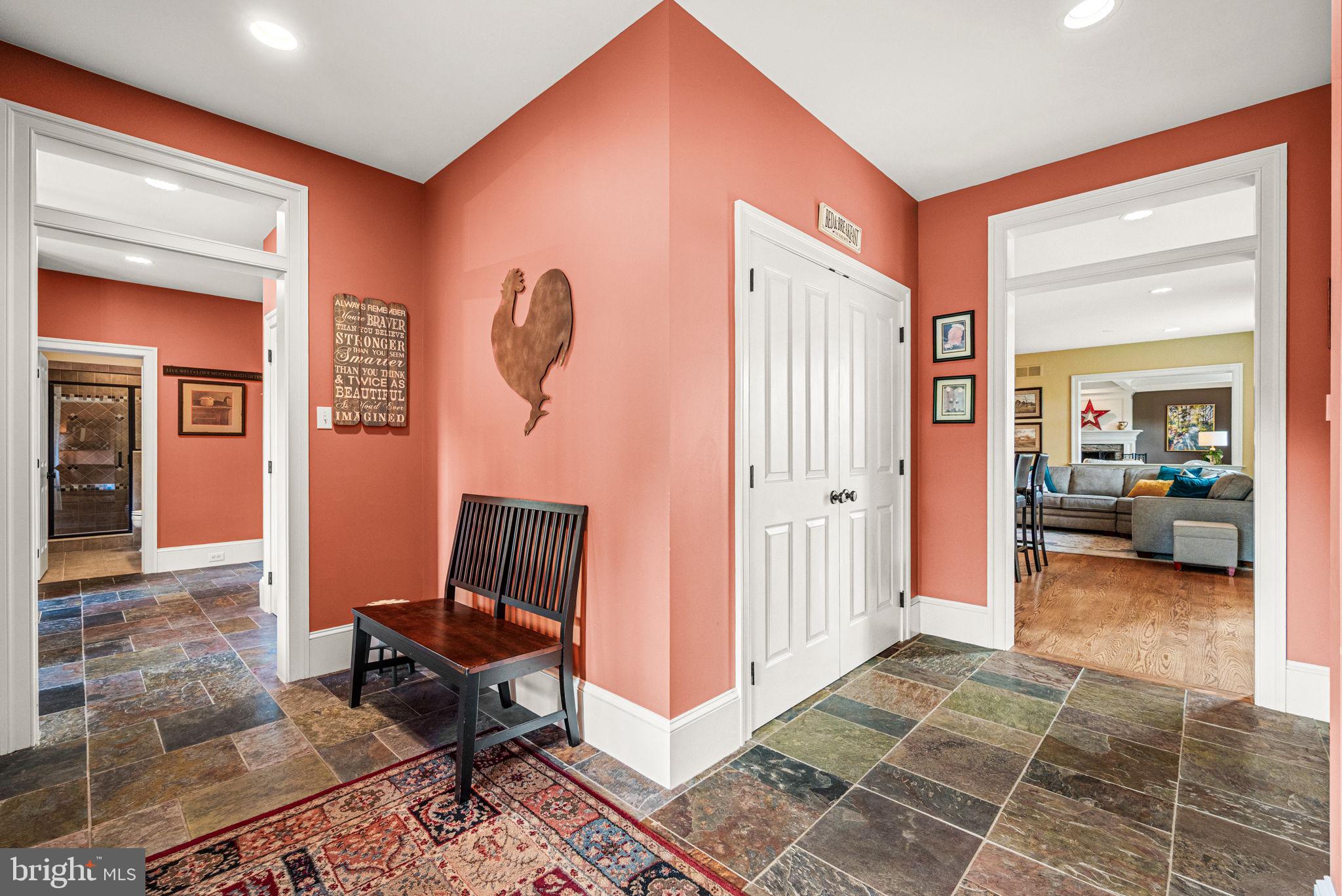 1548 Morstein Road Malvern, PA 19355 - Photo 36 of 80 a view of a livingroom with furniture and front door