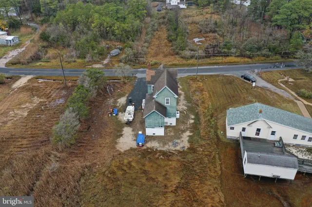 a view of a lake with a city