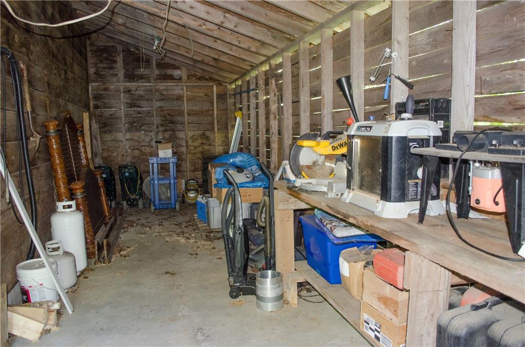 2401 Hudson Road Hudson, ME 04449 - Photo 25 of 26 Garage workshop or place to store...