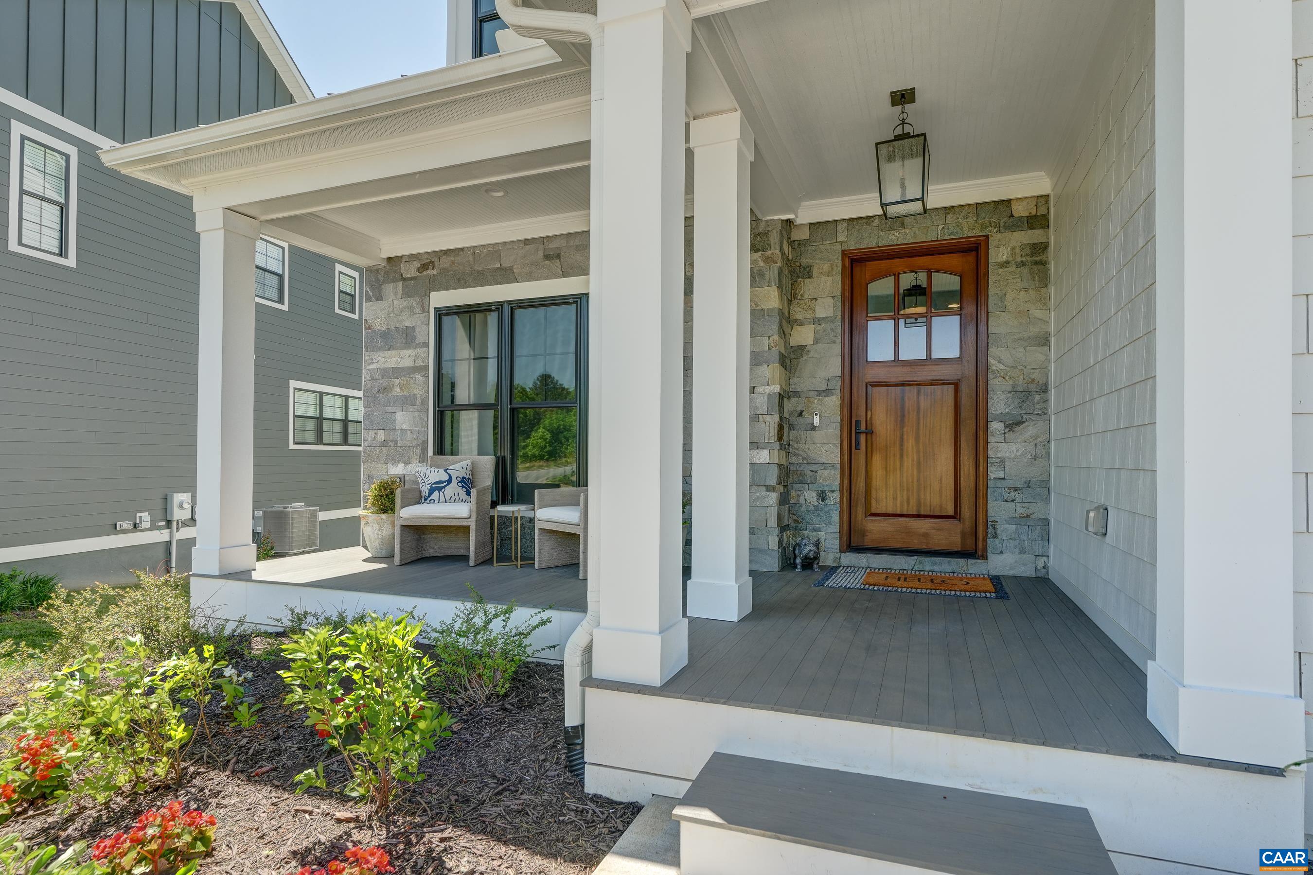 3327 Rowcross Street Crozet, VA 22932 - Photo 6 of 63 Charming front porch with solid wood door.