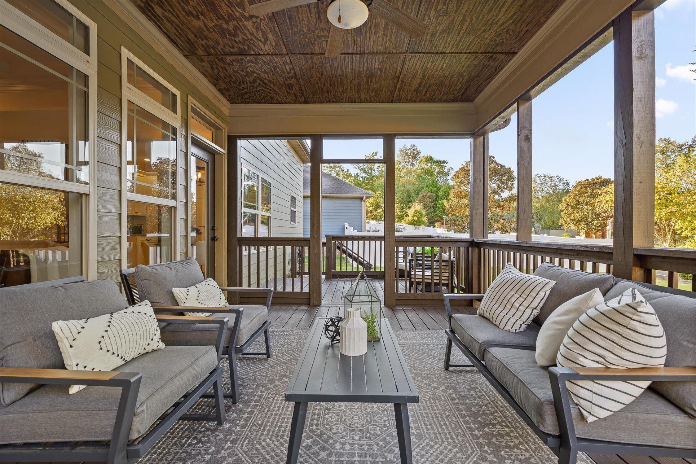 9537 Rookwood Circle Ooltewah, TN 37363 - Photo 42 of 74 Screened Porch