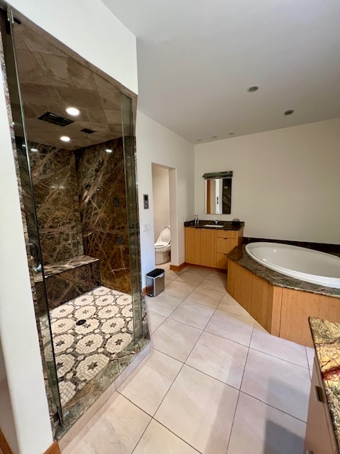 6738 Lakeridge Drive Long Grove, IL 60047 - Photo 13 of 23 a bathroom with a bathtub and shower