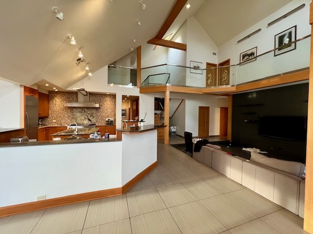 6738 Lakeridge Drive Long Grove, IL 60047 - Photo 21 of 23 a view of a living room with gym equipment