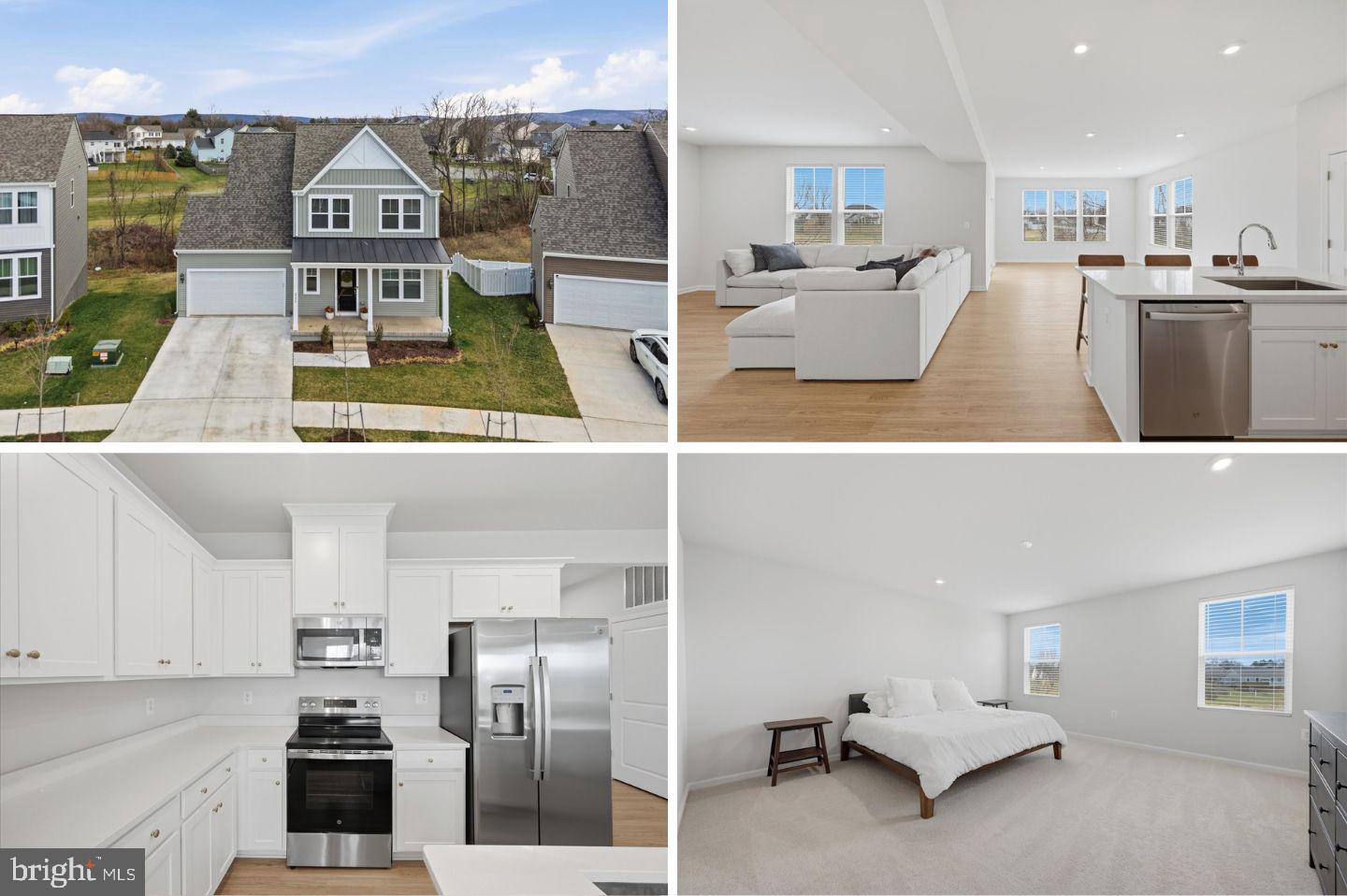 Nearly new home on a premium lot!