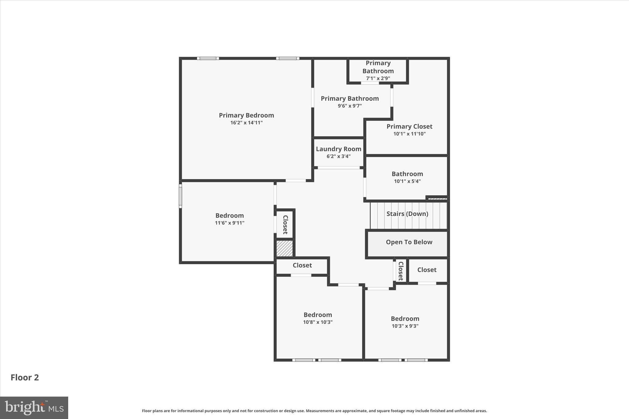 421 National Street Ranson, WV 25438 - Photo 56 of 57 Upper Level Floor Plan