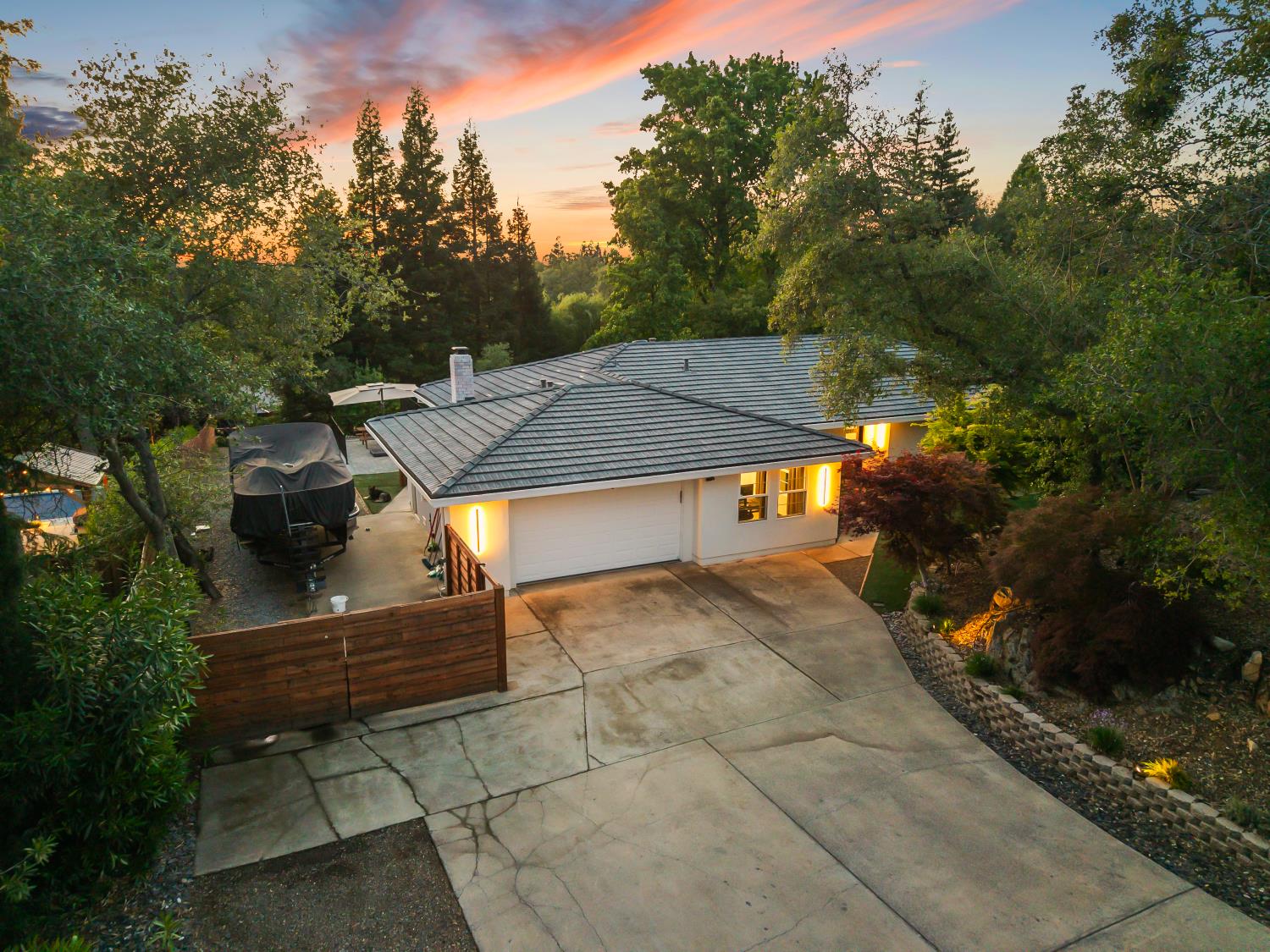 6762 Highland Road Granite Bay, CA 95746 - Photo 2 of 90 a view of a yard in front of house