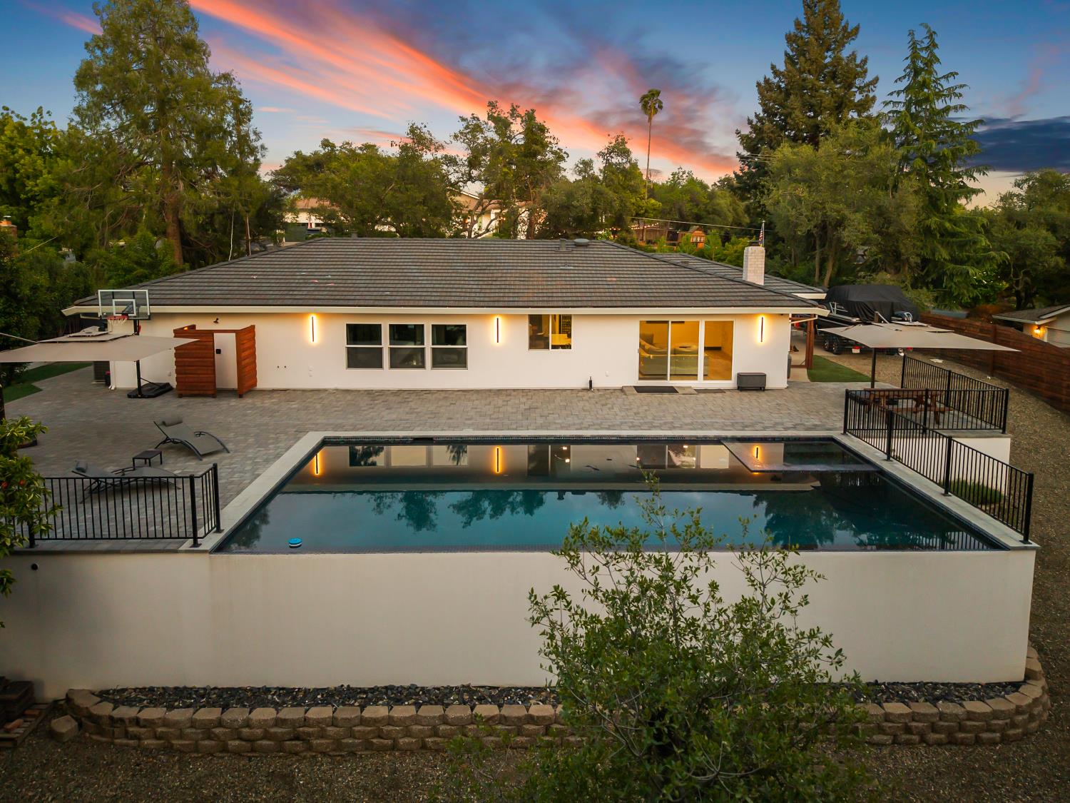 6762 Highland Road Granite Bay, CA 95746 - Photo 73 of 90 front view of house with a yard