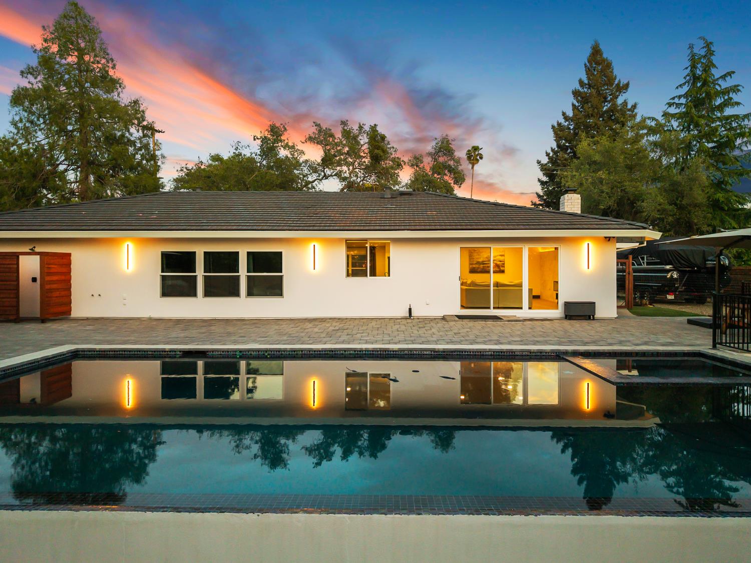 6762 Highland Road Granite Bay, CA 95746 - Photo 75 of 90 a front view of a house with swimming pool