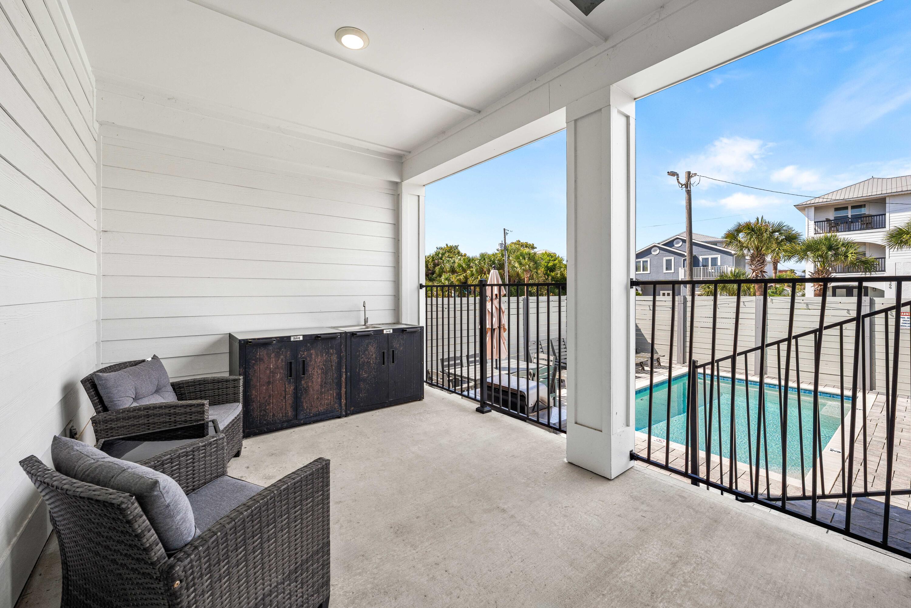 13310 Front Beach Road Panama City Beach, FL 32407 - Photo 31 of 69 Covered Patio