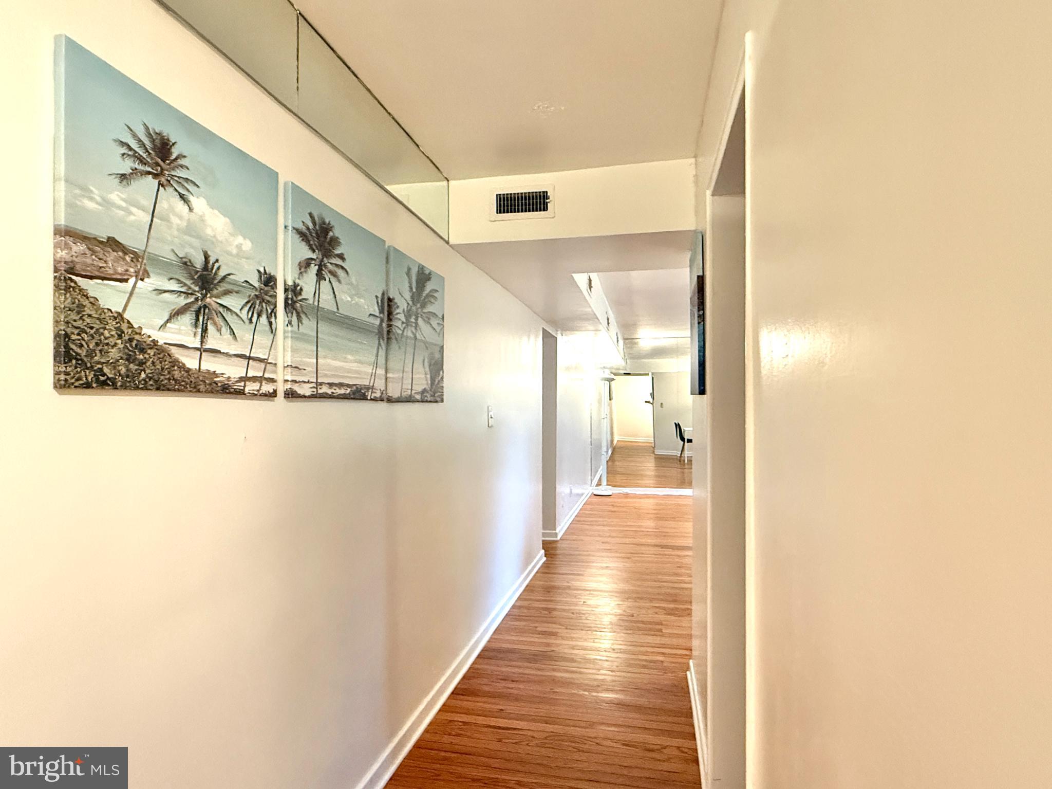 2205 Washington Avenue, Unit 102 Silver Spring, MD 20910 - Photo 3 of 20 a hallway with wooden floor