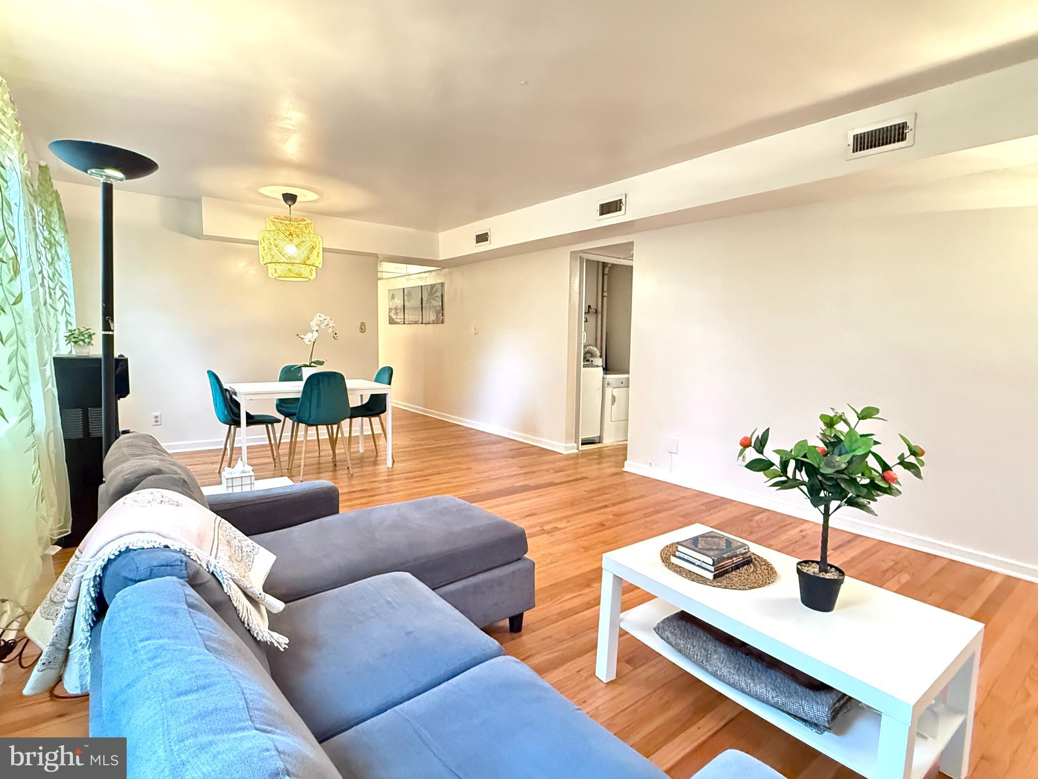 2205 Washington Avenue, Unit 102 Silver Spring, MD 20910 - Photo 7 of 20 a living room with furniture and a potted plant