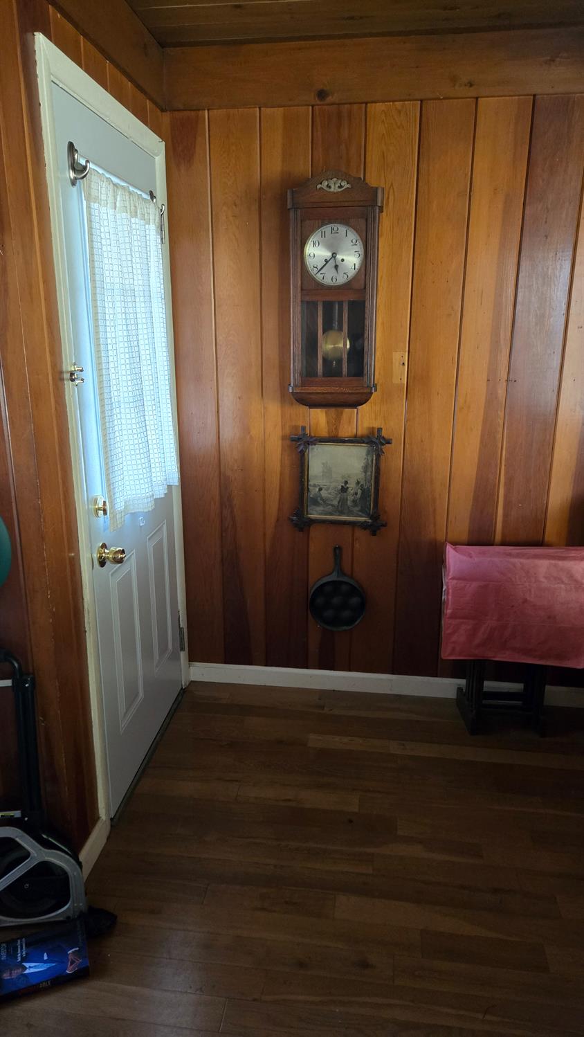 8043 Valencia Avenue Stockton, CA 95209 - Photo 8 of 15 a view of a hallway with wooden floor and closet