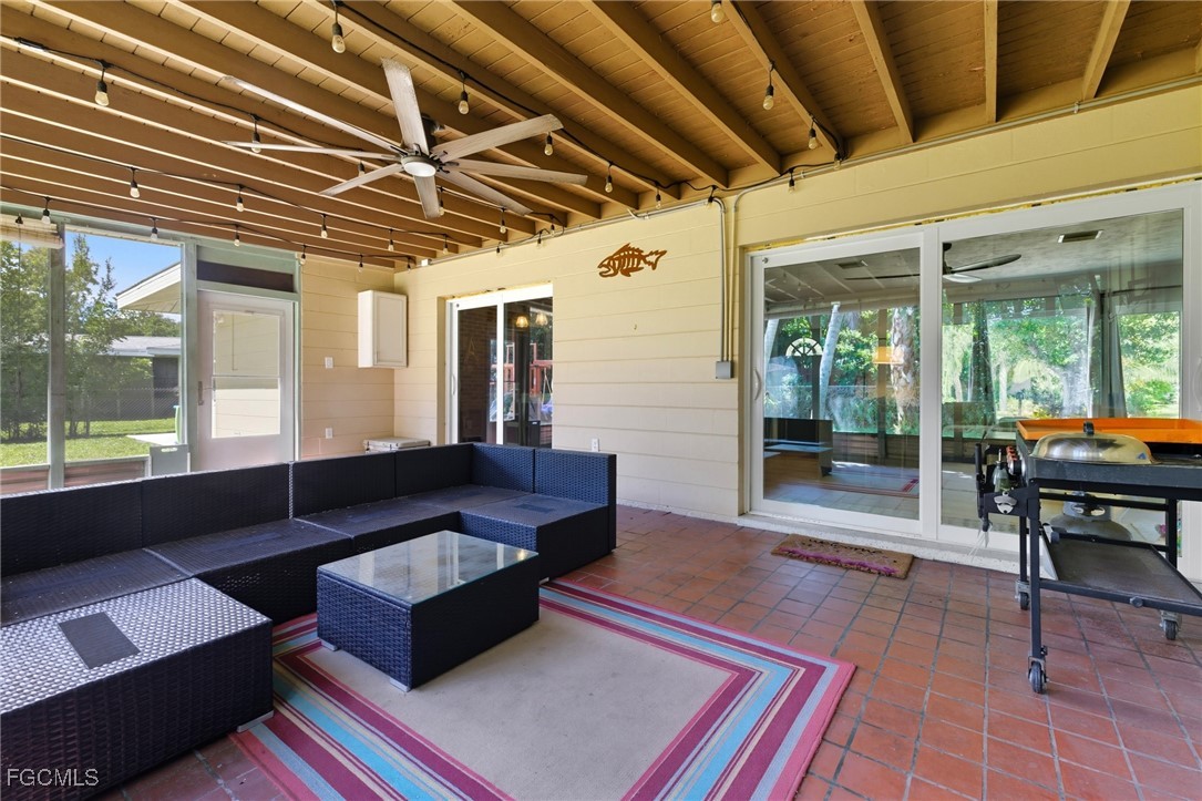 1420 Mandel Road Fort Myers, FL 33919 - Photo 26 of 41 a outdoor living space with furniture