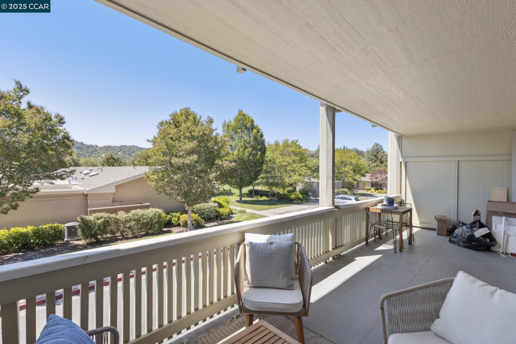 2101 Golden Rain Road, Unit 14 Walnut Creek, CA 94595 - Photo 41 of 52 a view of roof deck with furniture