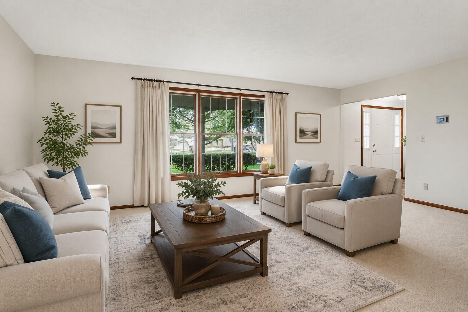 844 Brookpark Road Marion, OH 43302 - Photo 9 of 54 Living Room - virtual staging