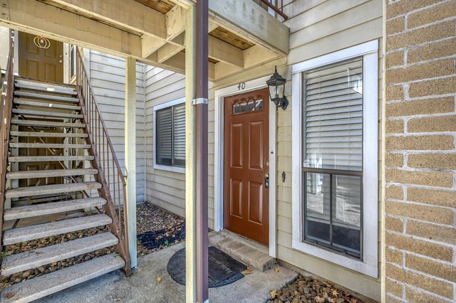 a view of a door with a door