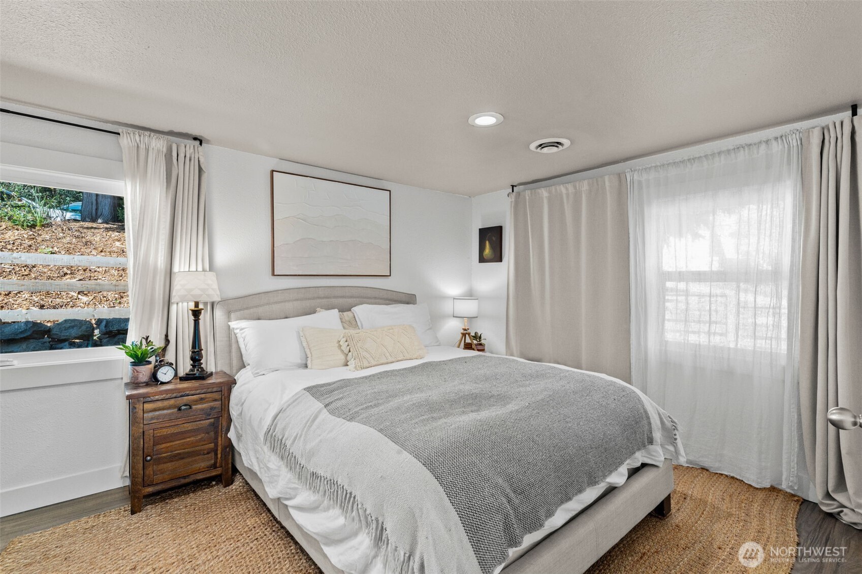 2827 Alder Street Bremerton, WA 98310 - Photo 13 of 35 a bedroom with a bed and a large window