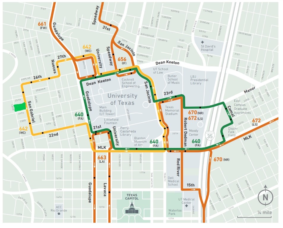 2401 Leon Street, Unit 110 Austin, TX 78705 - Photo 11 of 13 Map / location
