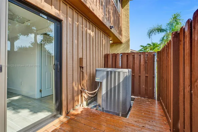 a view of front door