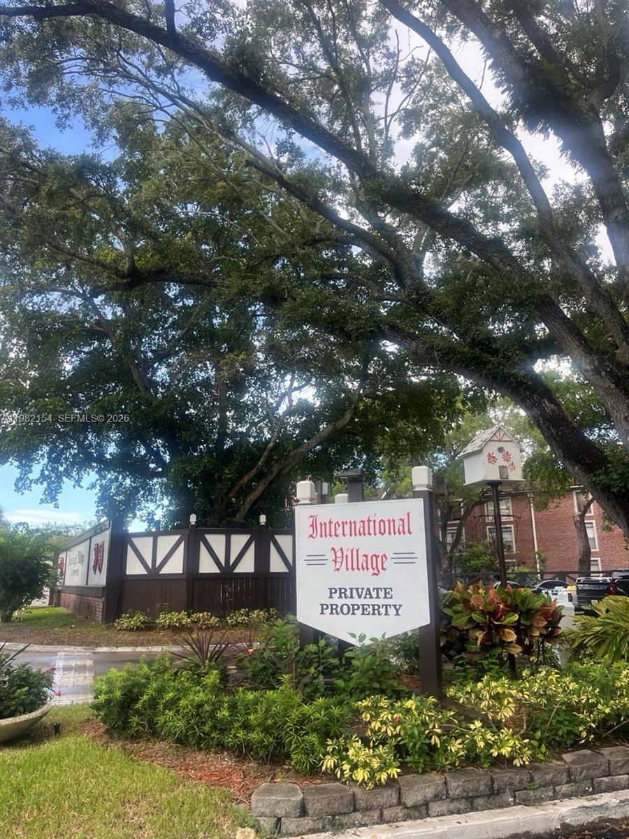 a sign on the side of a road