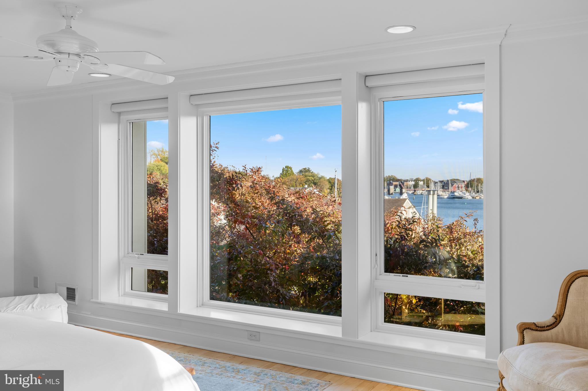 2 Southgate Avenue, Unit 10 Annapolis, MD 21401 - Photo 24 of 41 a view of a bedroom with a large window and front door