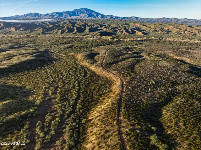 a view of lake and mountain