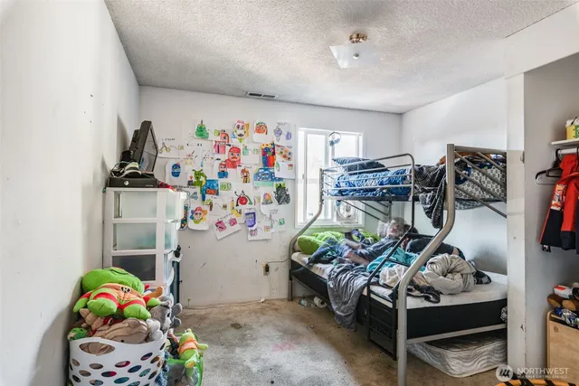 a view of a room with toys