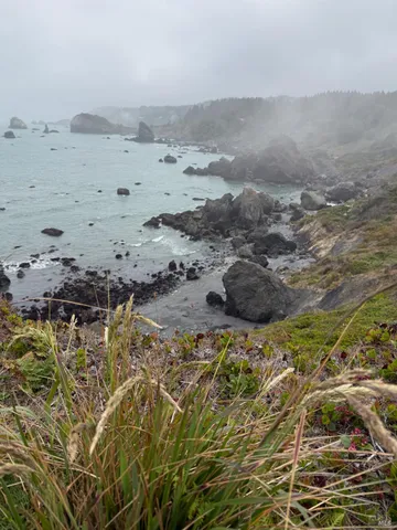 a view of an outdoor space and mountain view