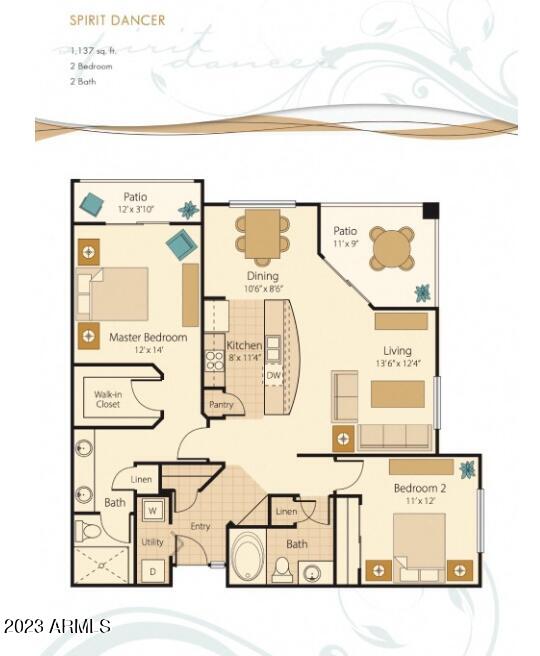 28575 North Black Cyn Highway, Unit 2 Phoenix, AZ 85085 - Photo 14 of 14 2 Bedroom Spirit Dancer