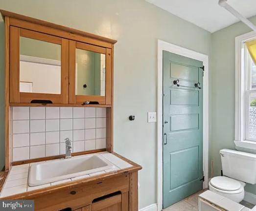 803 North 5th Street Philadelphia, PA 19123 - Photo 11 of 19 a bathroom with a sink a toilet and shower